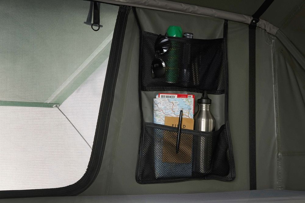 Thule Tepui Foothill Car Rooftop Tent Inside Compartment